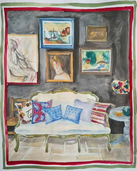 Garden Room painting