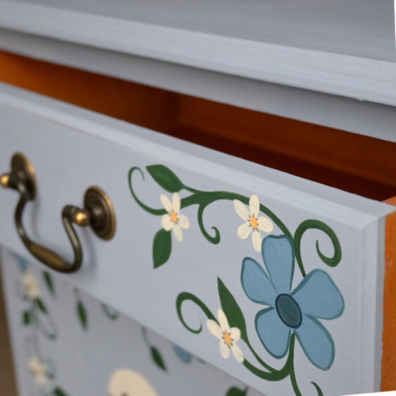 Vintage hand painted cabinet Vintage hand painted cabinet