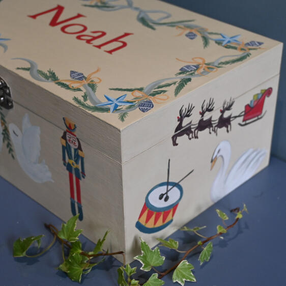 Personalised wooden jewellery box Personalised wooden jewellery box